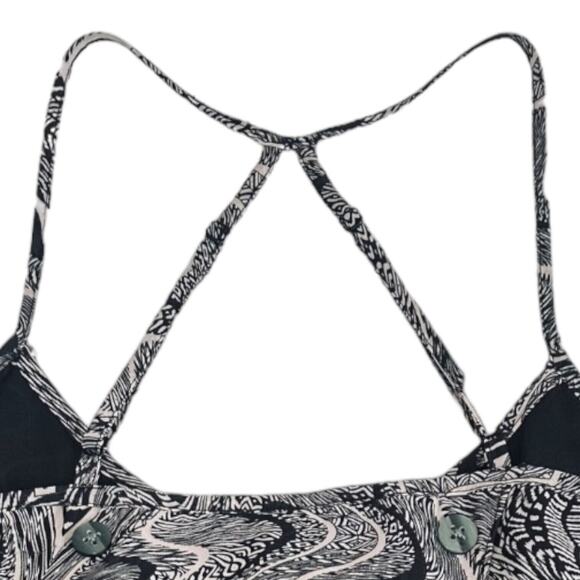 GUESS Sexy Adjustable Spaghetti Cami Tank Top Open Blouse SZ XS LAYERED FRONT - Picture 7 of 12